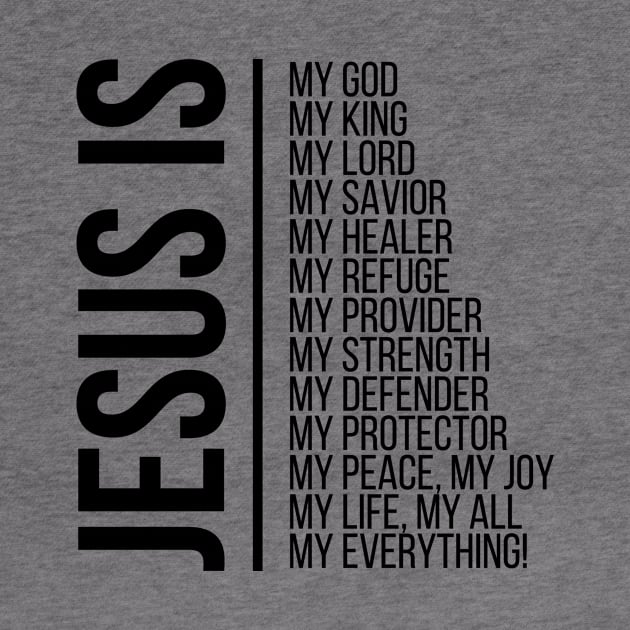 Jesus is my god... by StraightDesigns
